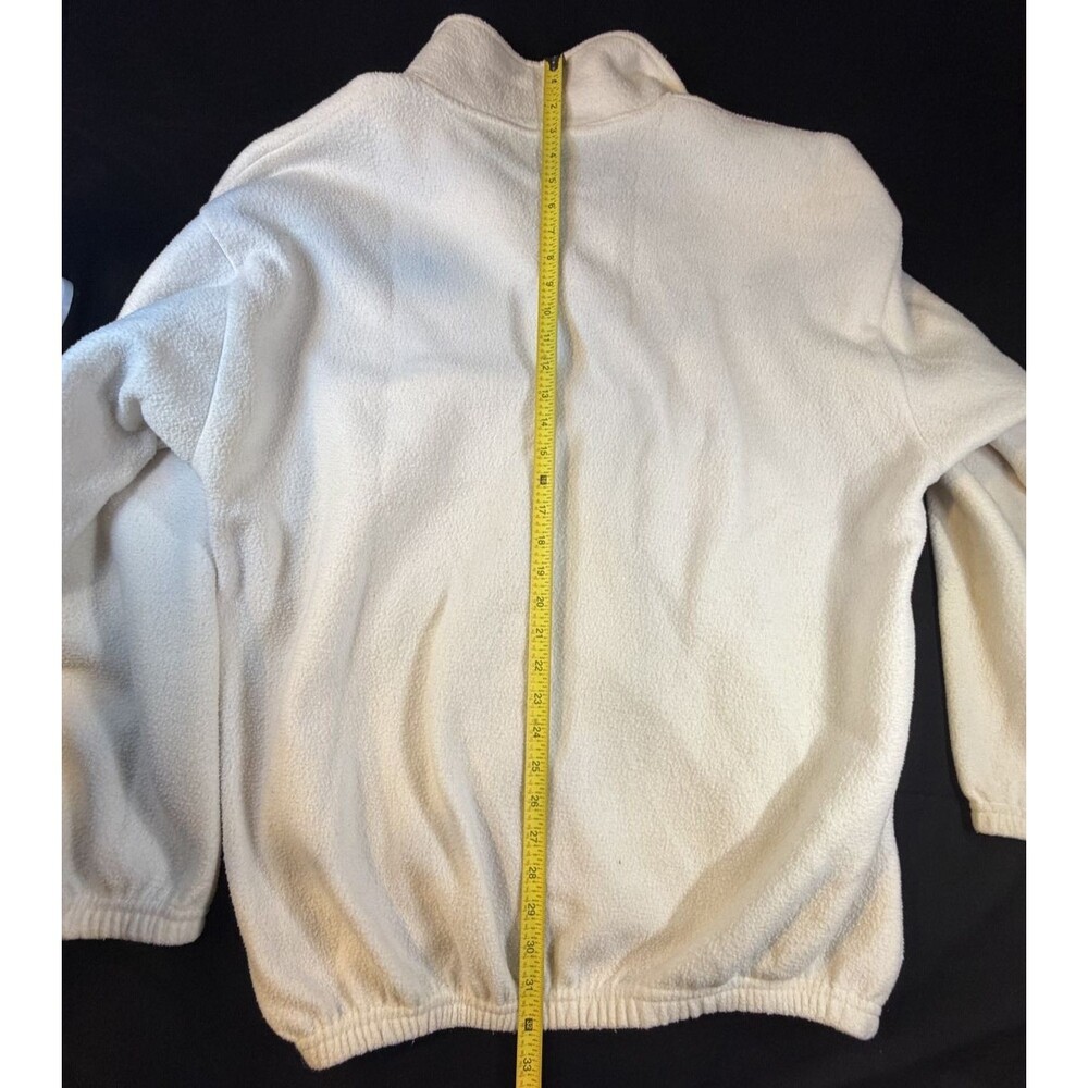 πβ¨ Vintage Polo Sport Quarter Zip Menβs XL White Pullover π€π - Picture 10 of 11